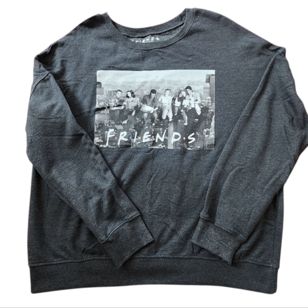 Vintage-Inspired Friends TV show sweater, Warner Bros sweatshirt Fleece Lined